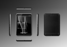 皮纹平板电脑矢量文件