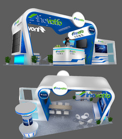 最新实用通用展览展台设计模型