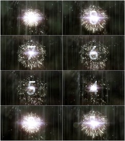 10秒倒计时银色版本AE模板