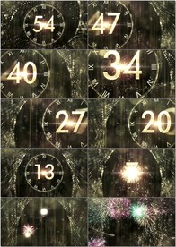 2018大气金色倒计时视频片头