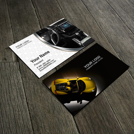 汽车销售装饰名片