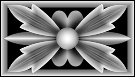 方形楼梯洋花精雕