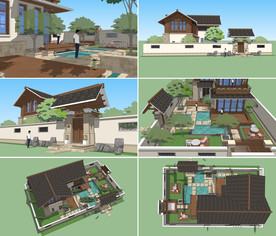 东南亚别墅建筑设计