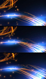 唯美粒子光线运动视频背景