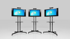 带架子的电视机