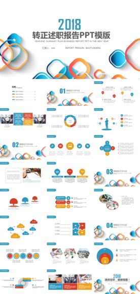 商务年度总结转正述职报告PPT