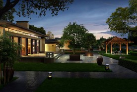 园林景观 住宅景观 园林效果图