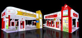 代喜儿童房地产展台图片