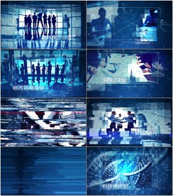 互联网高科技企业宣传AE模板