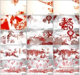 2018狗年中国风新春片头AE