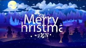 国外新年快乐庆典圣诞节视频片头
