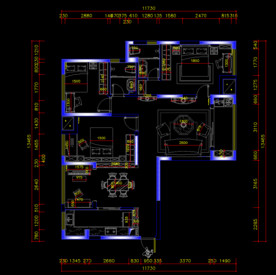 家装欧式 全套施工图