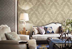 欧式家居 墙纸效果图片