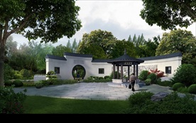 园林景观 住宅景观 园林效果图