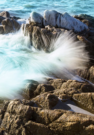 海浪岩石高清摄影玄关过道