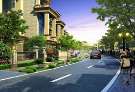 园林景观 住宅景观 园林效果图