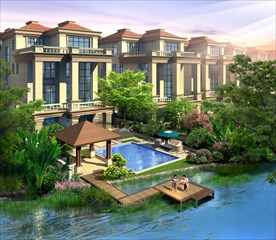 园林景观 住宅景观 园林效果图