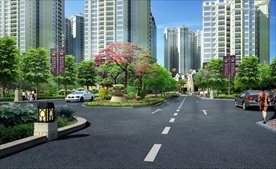 园林景观 住宅景观 园林效果图