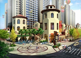 园林景观 住宅景观 园林效果图