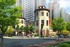 园林景观 住宅景观 园林效果图