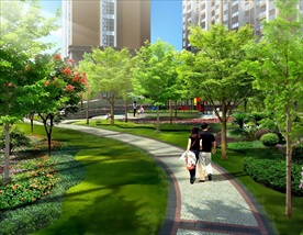 园林景观 住宅景观 园林效果图