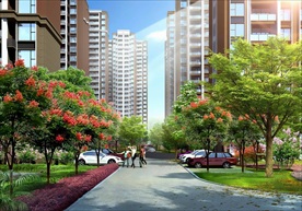 园林景观 住宅景观 园林效果图