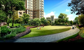 园林景观 住宅景观 园林效果图