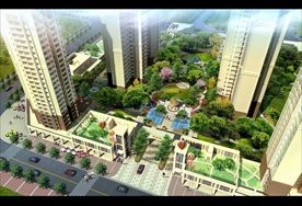 园林景观 住宅景观 园林效果图