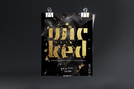 海报展示样机效果图PSD