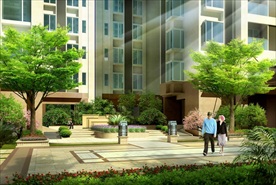 园林景观 住宅景观 园林效果图