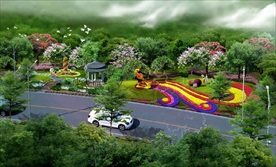 园林景观 住宅景观 园林效果图