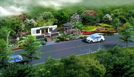 园林景观 住宅景观 园林效果图