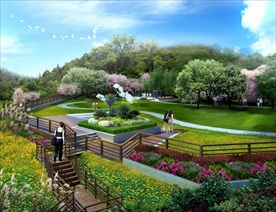 园林景观 住宅景观 园林效果图