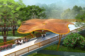 园林景观 住宅景观 园林效果图