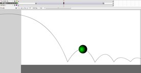 小球跌落动画5秒