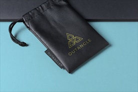 高端烫金福袋袋子效果图样机