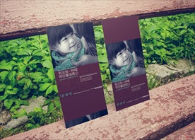 高档通用书签吊牌样机图片