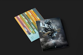 通用高档画册封面展示样机