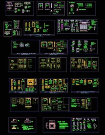套墙板大样剖面图