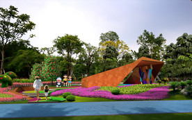 园林景观 住宅景观 园林效果图