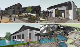 中式风格商业街