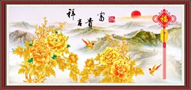 牡丹国画