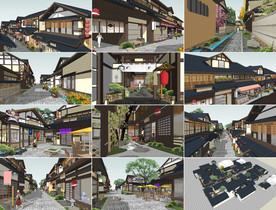 日式风情商业街