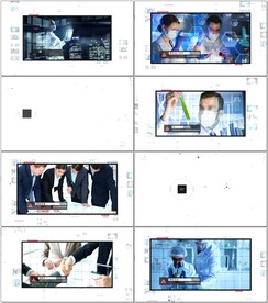 高新技术企业推广展示AE模板