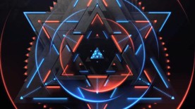 3d炫酷机械感三角空间