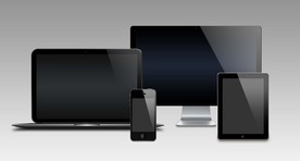 电脑显示器智能样机图片