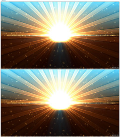 4K粒子光线发射光芒万丈背景