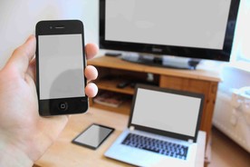 笔记本办公VI样机图片