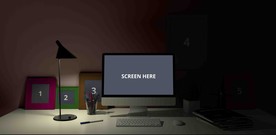 笔记本办公VI样机图片