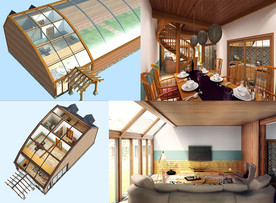 木结构温室大棚